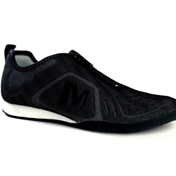 Merrell Civet Zip Comfort Sneakers Black Lightweight Size 8.5 Casual & Versatile - Picture 1 of 8